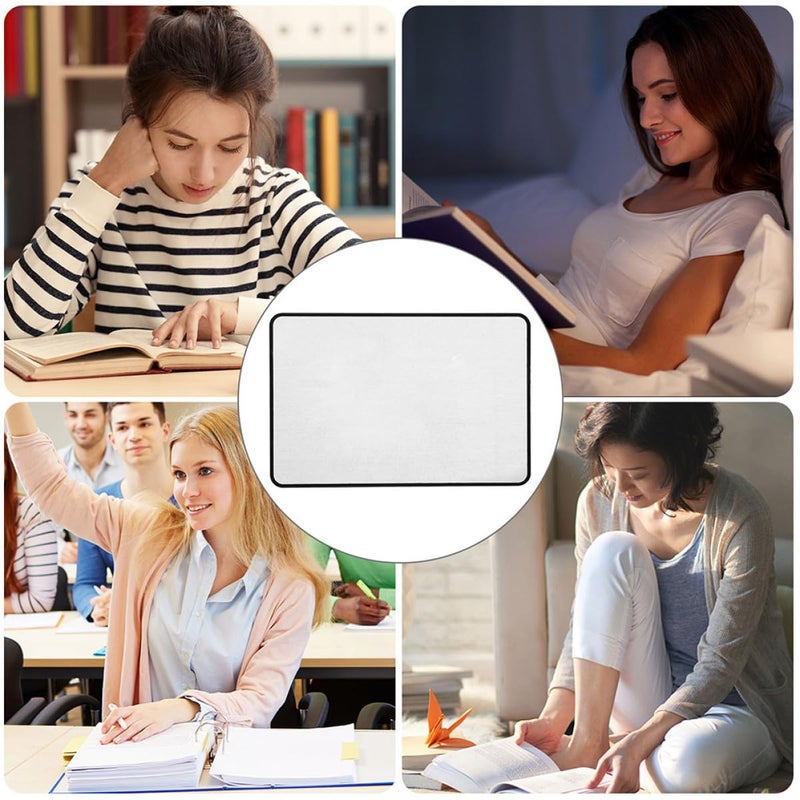 4Pcs Ultra Thin Full Page Magnifying Sheets 3X Magnifier For Reading Seniors Low Vision - Image 4