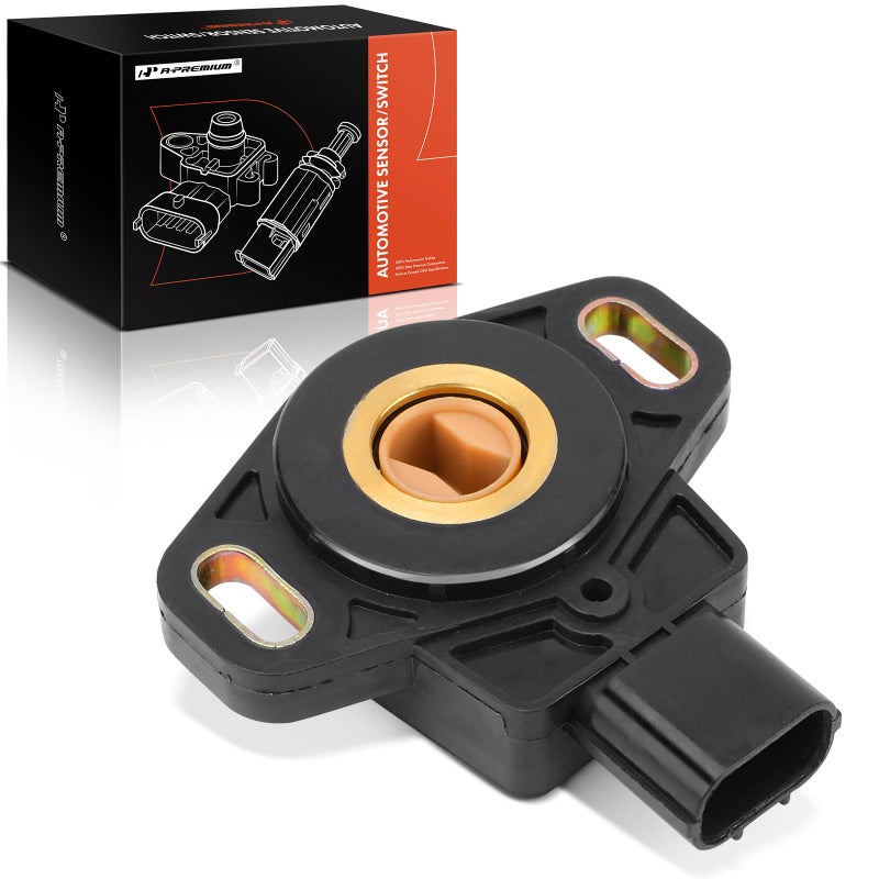 APremium TPS Throttle Position Sensor with 3 Blades Compatible with Honda Accord 2003 2004 2005 2006 L4 24L