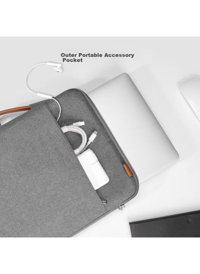 تايكسين Taikesen غلاف كمبيوتر محمول متوافق مع Huawei مقاس 14 بوصة، Apple Macbook، أجهزة Lenovo المحمولة، حافظة واقية للرجال والنساء - Image 4