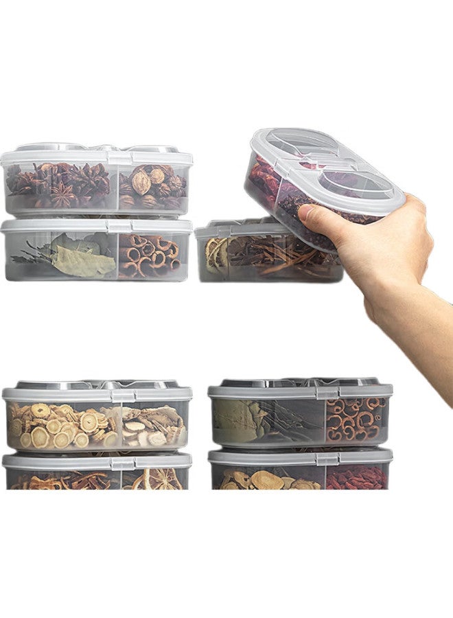 Star Square Xingfang Spice Jars, Seasoning Containers, Chili Powder Boxes, Star Anise, Cinnamon, Kitchen Storage Boxes, Sealed Containers, 4-Piece Set - Image 2