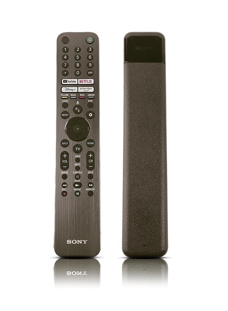 RMF-TX621U Voice Remote Control with Backlit Buttons fit for Sony Bravia Google Smart TV - Image 1