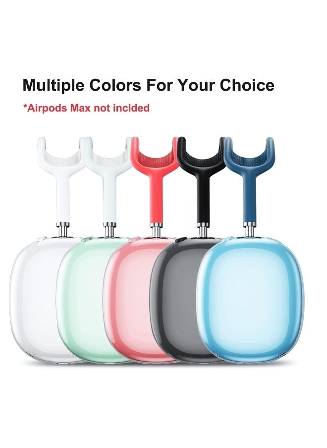 NIBEMINENT - For AirPods Max Case Cover Clear Soft TPU Skin AntiScratch Transparent Accessories Ultra Protective Cover for Apple AirPods Max - Image 1