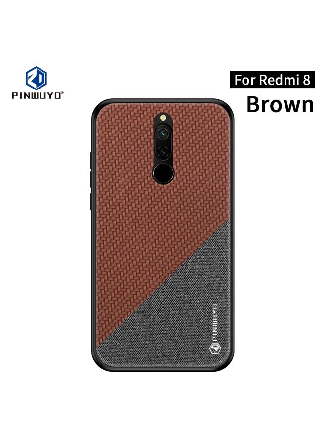 The Bros Case For Xiaomi RedMi 8 Rong Series Shockproof PC + TPU+ Chemical Fiber Cloth Protective Cover