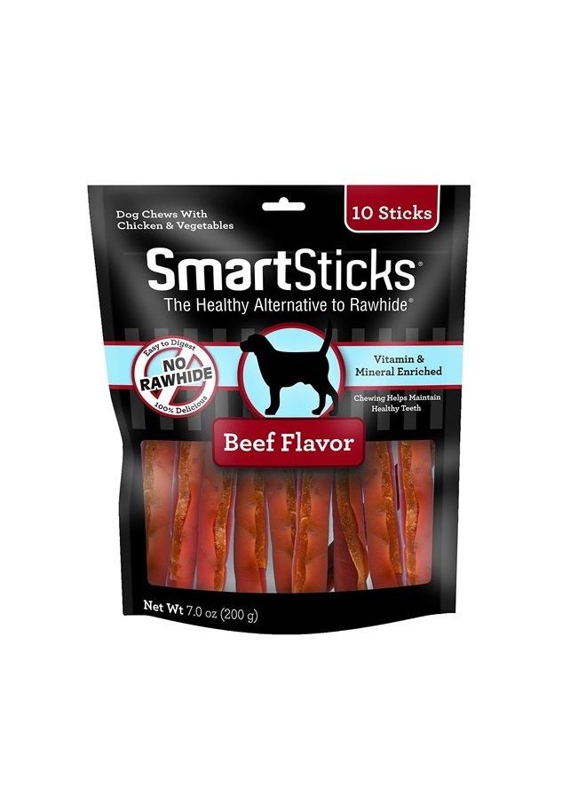 SmartBones SmartSticks, Treat Your Dog to a Rawhide-Free Chew Made With Real Meat and Vegetables 