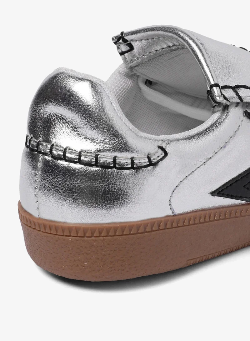 ZORIWORLD  BOLT Silver Sneakers for Women for Women | Best Price UAE