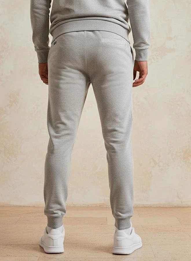 Splash Active light grey marl Jog Pants with Pocket Detail and Drawstring for Men | Best Price UAE