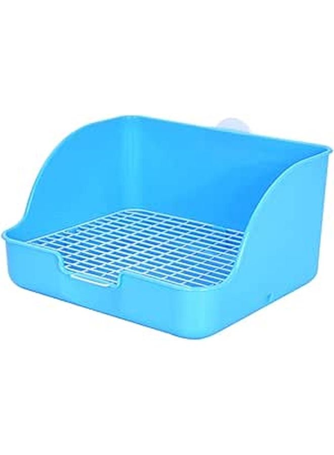 Small Rabbit Litter Box Potty Training Toilet For Hamster Bunny Pet Cage - Image 1