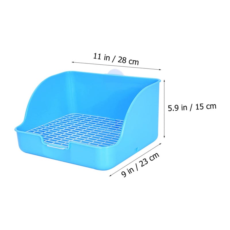 Small Rabbit Litter Box Potty Training Toilet For Hamster Bunny Pet Cage - Image 3