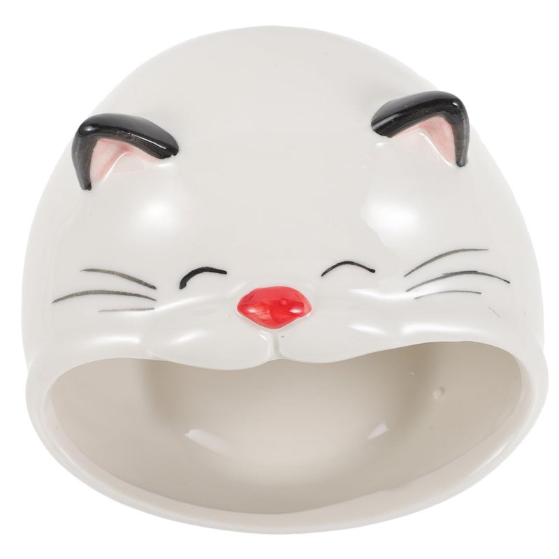 Ceramic Hamster Hideout Cooling House for Small Pets Ventilated Nest - Image 2