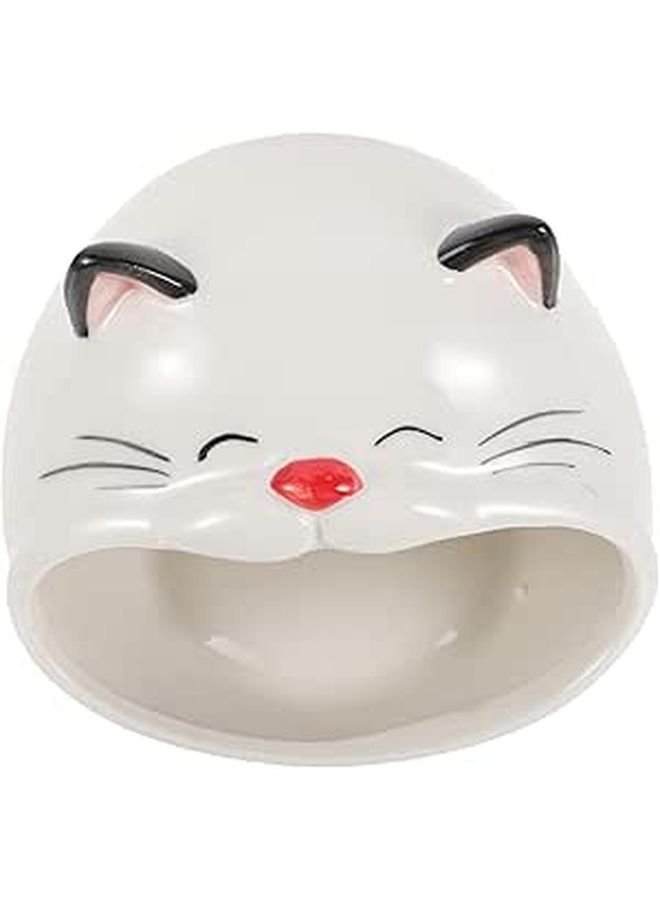 Ceramic Hamster Hideout Cooling House for Small Pets Ventilated Nest - Image 1