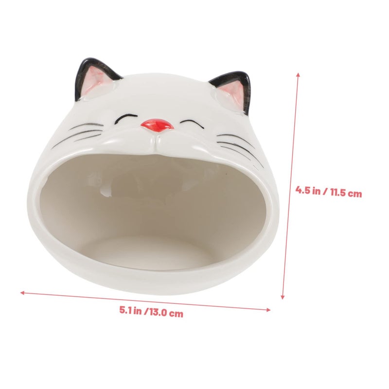 Ceramic Hamster Hideout Cooling House for Small Pets Ventilated Nest - Image 3