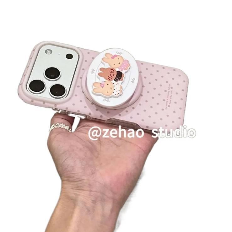 غطاء MagSafe | Miffy Rabbit IMD | لـ iPhone 17 / 17 Air / 17 Pro / 17 Pro Max - Image 4