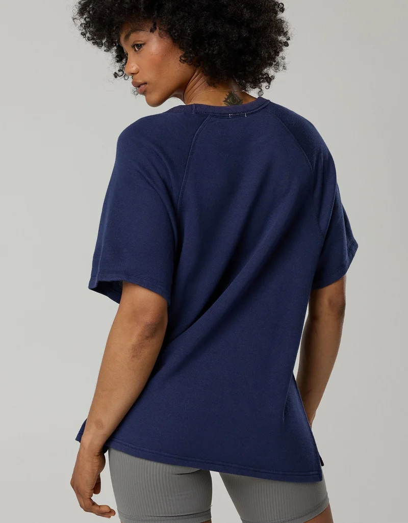Aerie  OFFLINE By Aerie Stretch Flex Oversized T-Shirt for Women | Best Price UAE