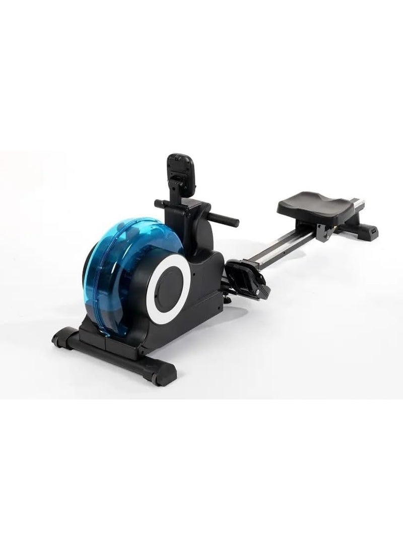ALCOACH Adjustable Magnetic Rowing Machine Rower with LCD Digital Monitor Wheels - Image 5