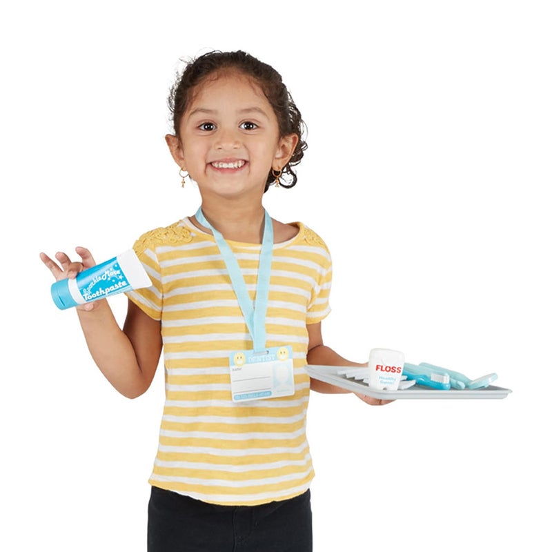 Melissa & Doug Super Smile Dentist Kit Playset (25 Pieces) - Image 4