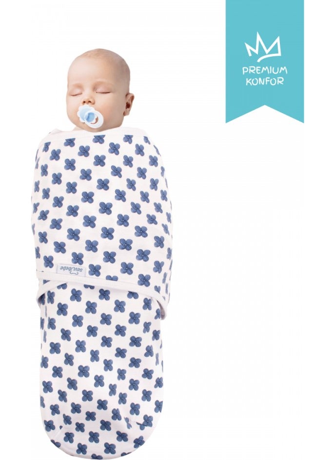 b Interlock Baby Swaddle Spring Flower Blue - pzsku/ZF49B0A26C77AEB14DB77Z/45/_/1725790888/55b0fc73-ec33-4dd0-be3b-94c79266ba5a