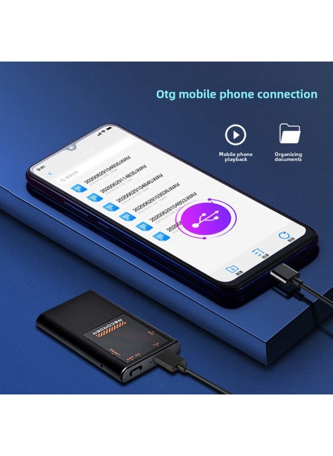 Generic Standby One-key Voice-activated Recording Pen Student Business Office OTG Strong Magnetic Recorder-Capacity:64GB  - Image 4