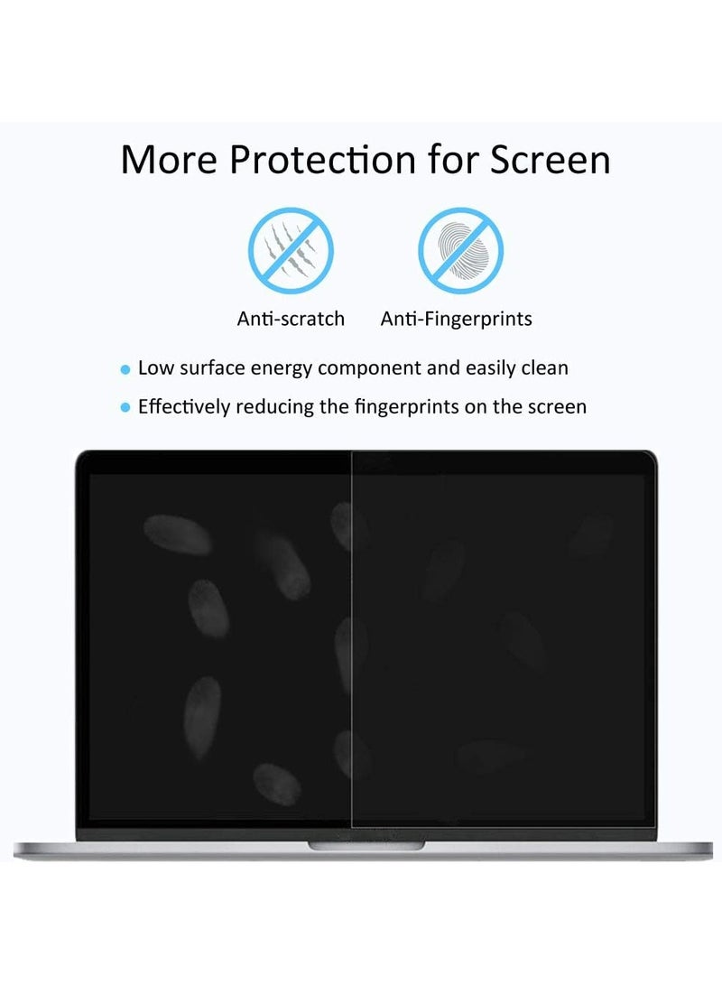 [2-Pack] Ultra Clear PET Screen Protector Guard for MacBook Air 13.6-inch (2022 2024 Model A2681 M2/A3113 M3 Chip) HD Protective Film  - Image 3