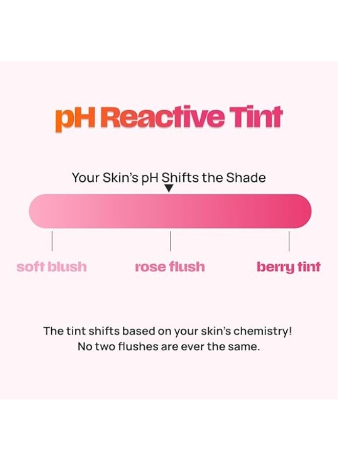 Sammmm LOVE Moisturizing Lip Tint Oil(10g) | pH Reactive Lip Oils with Natural, Glossy Pink Finish | Long-Lasting And Non-Sticky Liptint Infused with Olive Oil & Vitamin E | Formulated for Young Skin - Image 4