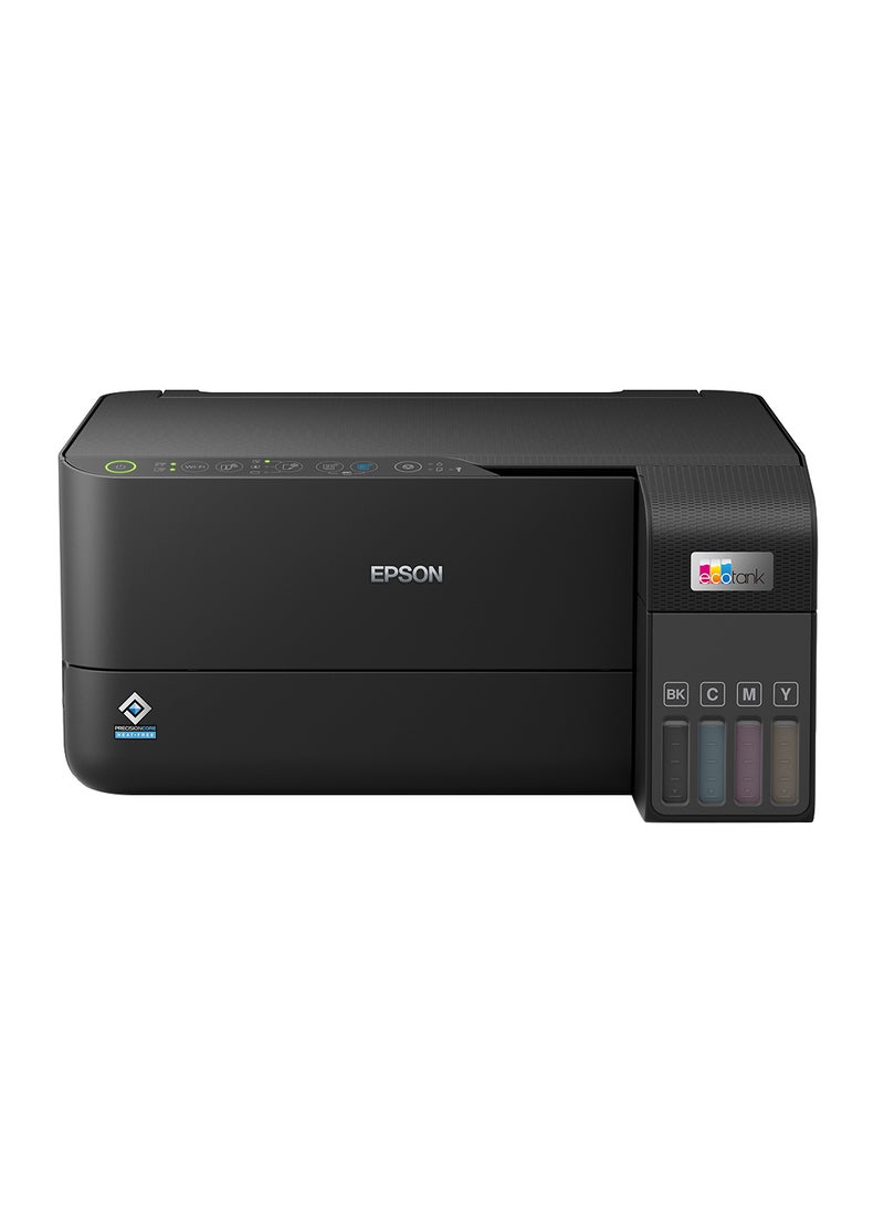إبسون طابعة EcoTank L3550 Home Ink Tank، طابعة ملونة عالية السرعة مقاس A4 3 في 1 مزودة بتقنية Wi-Fi Direct وطابعة صور واتصال بالتطبيقات الذكية - Image 1