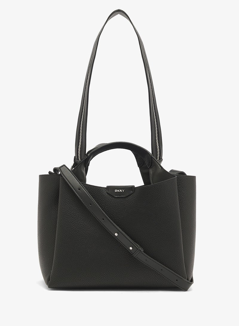 دكني حقيبة يد علوية بشعار ويلا - Image 1