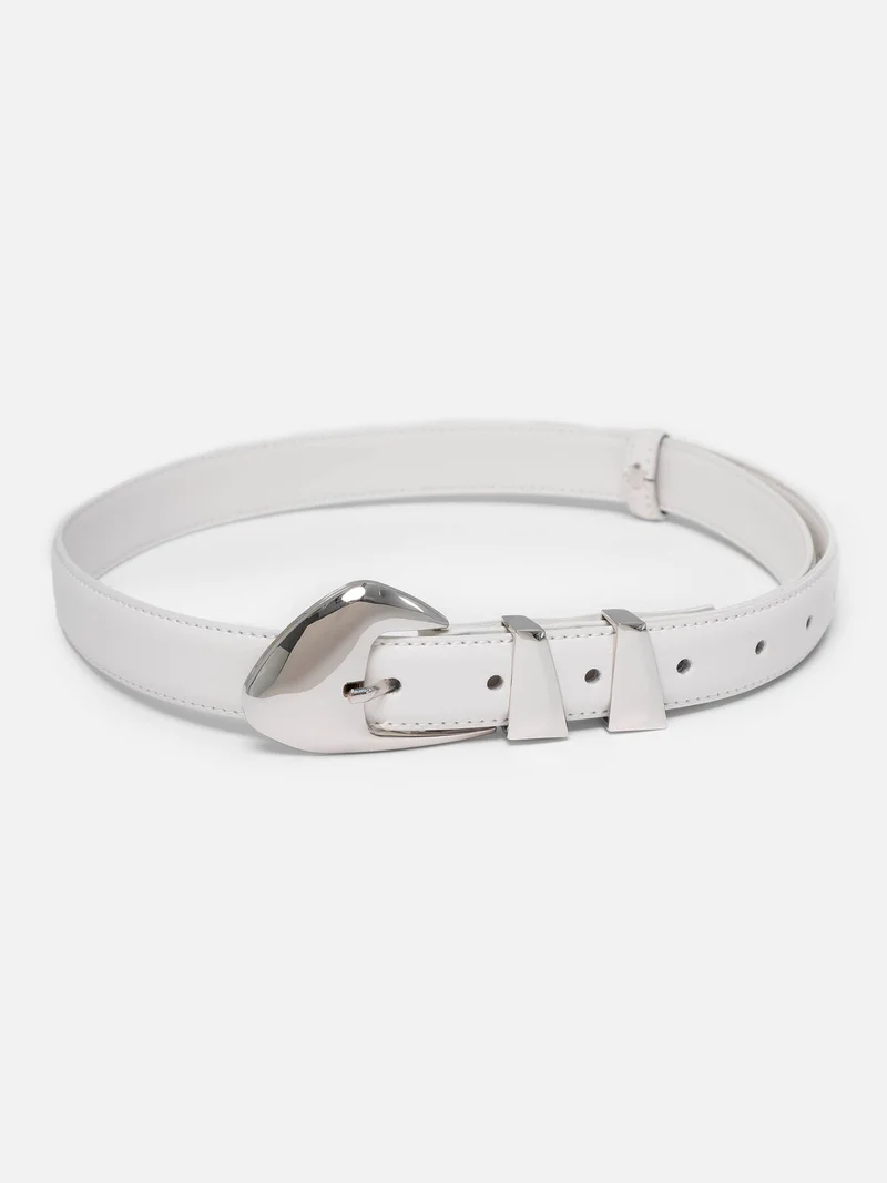 Lichi Belt with accent buckle
