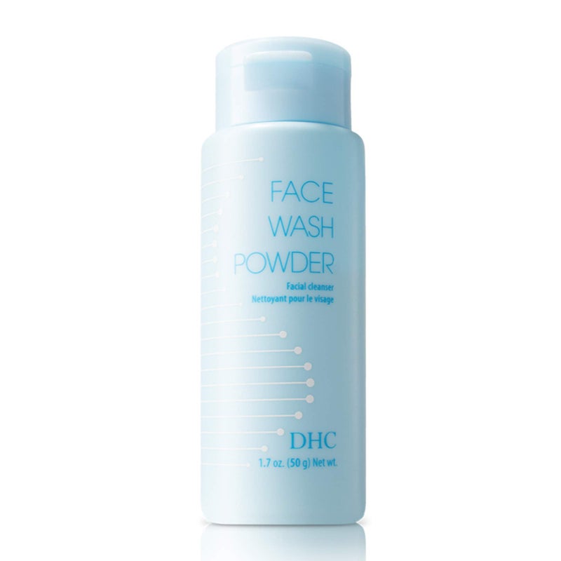 DHC Face Wash Powder, Luxurious Foaming Lather, Lightweight Powder Formula, Gently Exfoliates, Hydrating, Fragrance and Colorant Free, Ideal for All Skin Types, 1.7 oz. Net wt. - Image 1