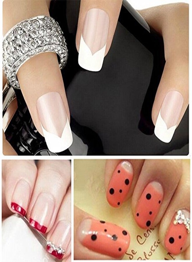 GBSTORE 18 Sheet 22 Different Design French Nail Art Sticker,Nail Art Designs Stencils Manicure Tip Guides Stickers DIY Styling NailTools - Image 3