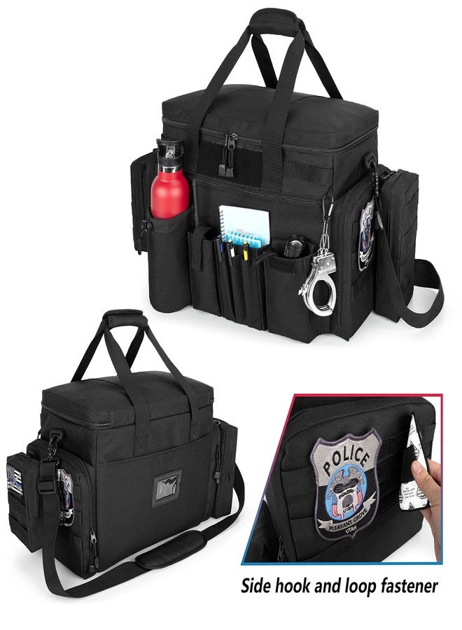 Trunab Patrol Bag, Police Duty Bag, Car Front Seat Organizer with 15.6” Tablet and Laptop Storage for Law Enforcement, Police Patrol, MOLLE Compatible - Image 4