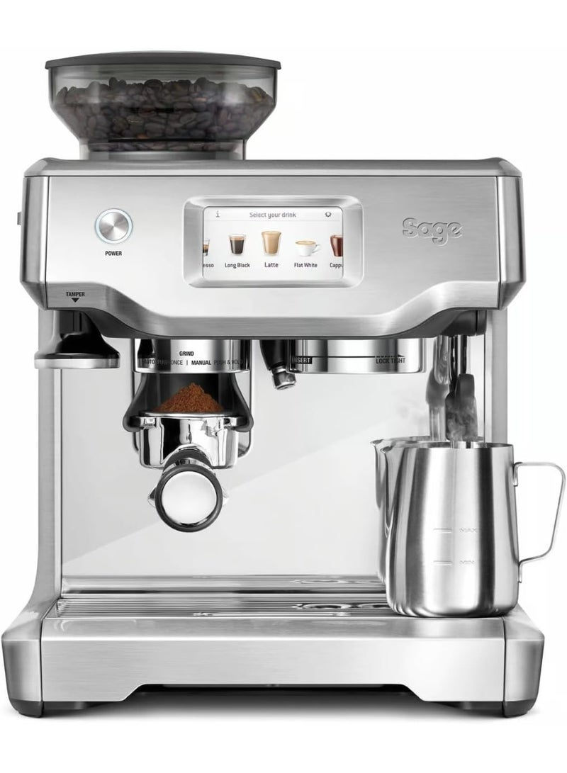 Sage The Barista Touch - Bean to Cup Coffee Machine with Grinder and Milk Frother, Brushed Stainless Steel - Image 1