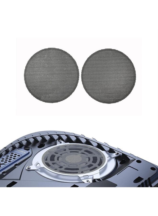 2PCS Dust Filter Fan Filter for PS5 Cover with Cooling Vents for Slim Heatsink Fan Fan Dust Mesh PS5 Heatsink Fan Dust Filter - Image 1