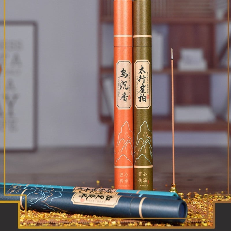 Natural Wormwood Incense Sticks 11 Boxes Herbal Blend - Gentle Soothing Fragrance Aromatherapy Sticks for Meditation and Sleep - Image 5