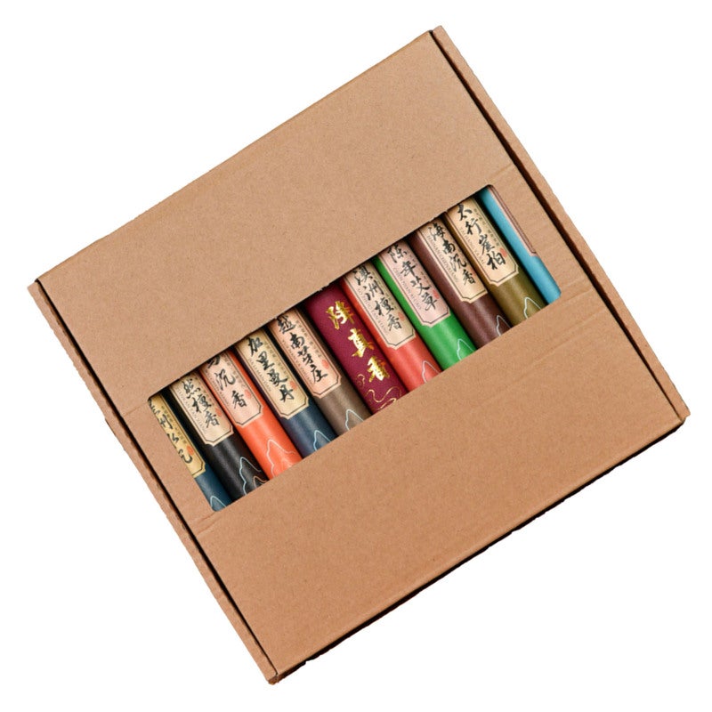 Natural Wormwood Incense Sticks 11 Boxes Herbal Blend - Gentle Soothing Fragrance Aromatherapy Sticks for Meditation and Sleep - Image 3