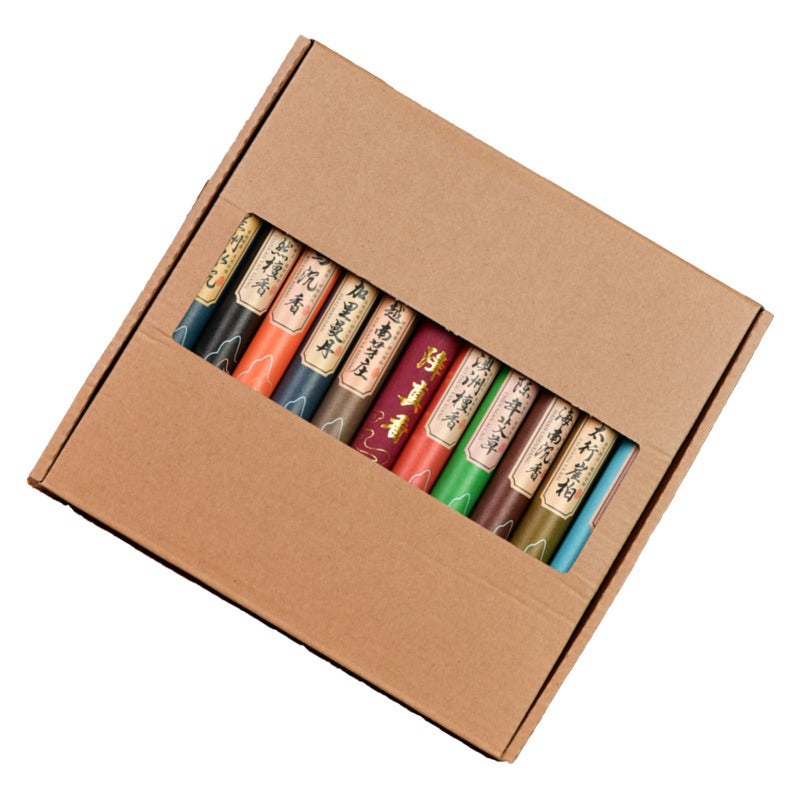 Natural Wormwood Incense Sticks 11 Boxes Herbal Blend - Gentle Soothing Fragrance Aromatherapy Sticks for Meditation and Sleep - Image 4