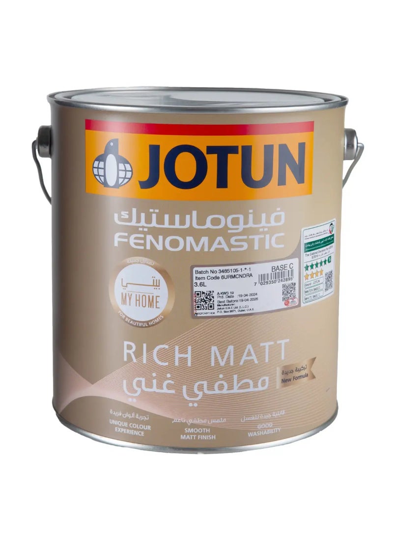 Jotun Jotun Fenomastic My Home Rich Matt Interior Paint C (3.6 L) 