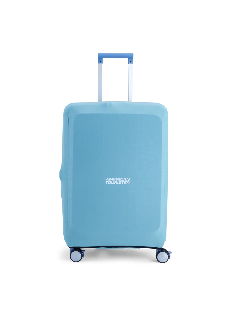 امريكان توريستر American Tourister Trento + Spinner 68 cm - Elemental Blue - 3 Years Global Warranty