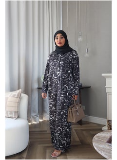 Jimmy Le Bond Chic Waves Matching Set – Premium Modest Wear (Black Elegance)  - Image 1