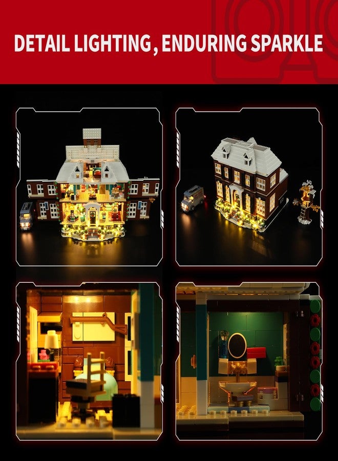 BRIKSMAX 2.0 Light Kit for Lego Home Alone -Innovative Led Lighting Compatible with Lego Ideas21330 - Not Included Lego Set - Image 4