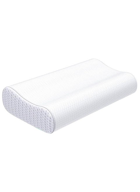 ELTRAZONE Memory Foam Neck Pillow, Contour Memory Foam Side and Back Sleepers Bed Pillow- Sleeping Pillows for Adults