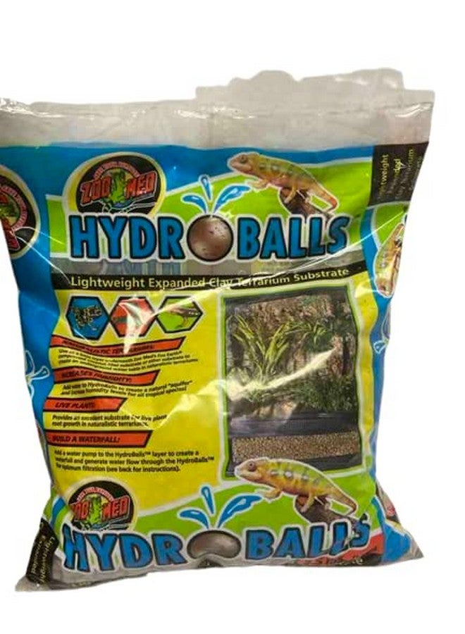 ركيزة ألياف جوز الهند السائبة من NewZooland ZM Eco Earth سعة 8 كوارت مع ركيزة HydroBalls خفيفة الوزن من الطين الموسع لتراريوم الزواحف بوزن 2.5 رطل - Image 2