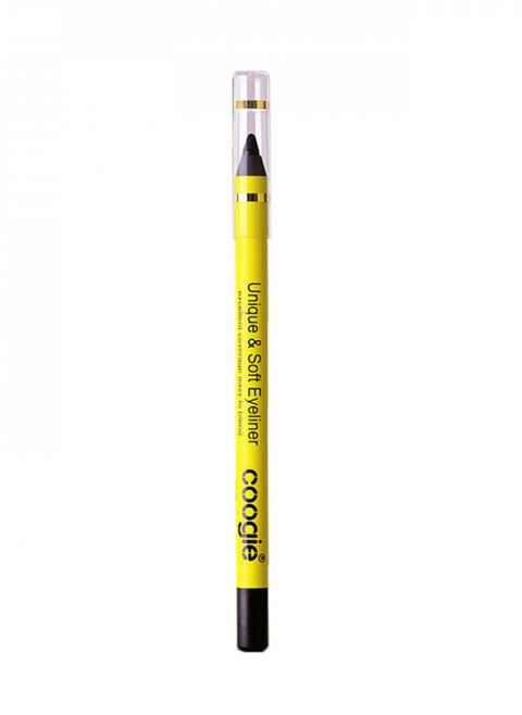 Coogie Unique And Soft Waterproof Eye Liner - 01 Intense Black