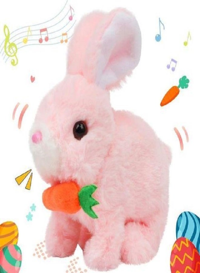 Bunny Plush Toy Lovely Interactive Plush Rabbit for Kids Boys Girls - Image 1