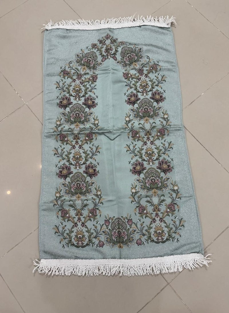 سجادة صلاة جاكارة مطرزة متعددة الالوان - Image 1