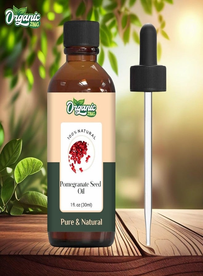 ORGANIC ZING زيت بذور الرمان العضوي من أورجانيك زينج - درجة تجميلية - 30 مل - زيت نباتي للعناية بالبشرة، وخلطات الشعر، وتركيبات مستحضرات التجميل المنزلية - Image 3