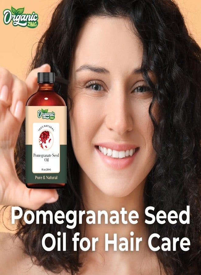 ORGANIC ZING زيت بذور الرمان العضوي من أورجانيك زينج - درجة تجميلية - 30 مل - زيت نباتي للعناية بالبشرة، وخلطات الشعر، وتركيبات مستحضرات التجميل المنزلية - Image 4