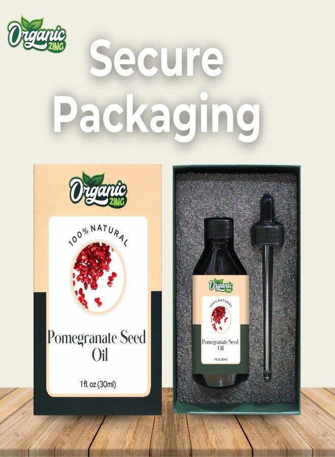 ORGANIC ZING زيت بذور الرمان العضوي من أورجانيك زينج - درجة تجميلية - 30 مل - زيت نباتي للعناية بالبشرة، وخلطات الشعر، وتركيبات مستحضرات التجميل المنزلية - Image 5