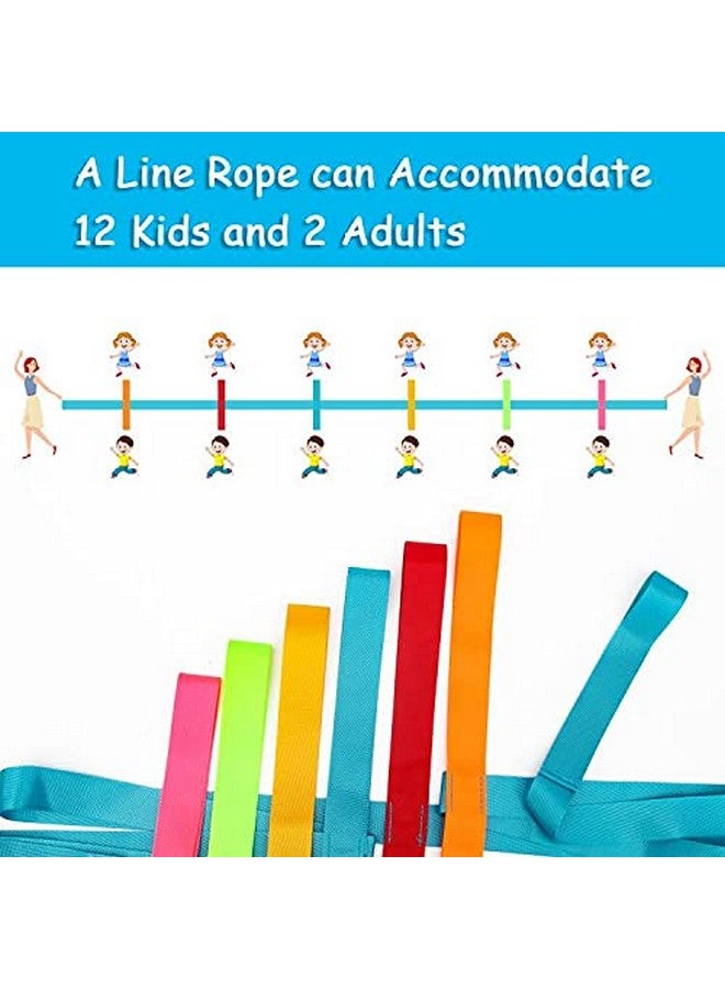 Winspeed Preschool Walking Rope for Daycare, Colorful Safety Walking Rope for Student With Handles - Image 4