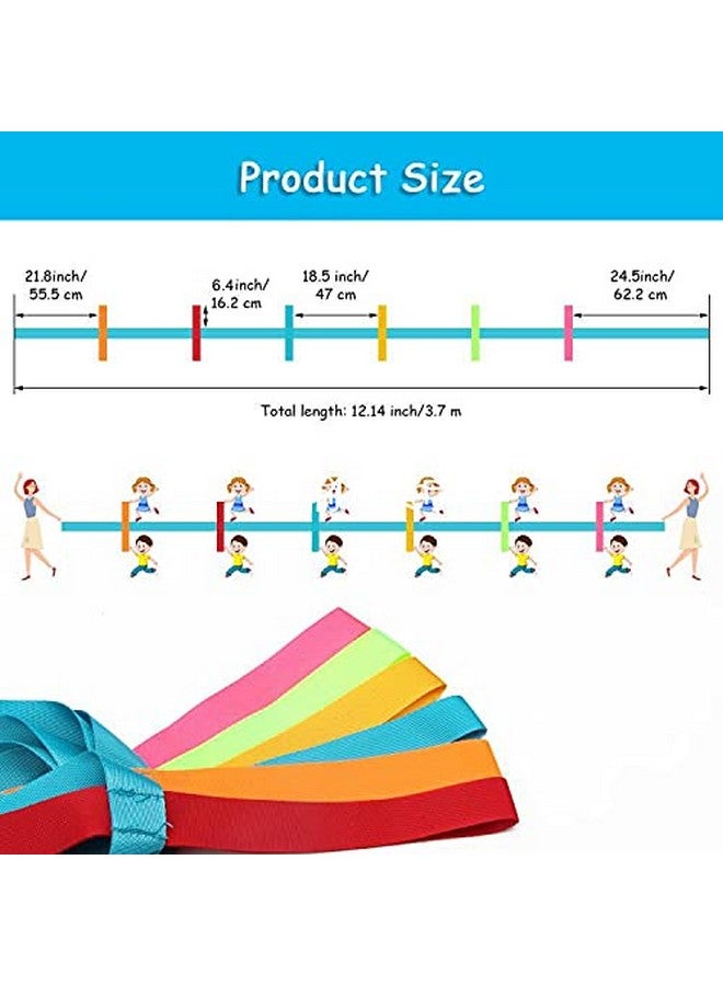 Winspeed Preschool Walking Rope for Daycare, Colorful Safety Walking Rope for Student With Handles - Image 2