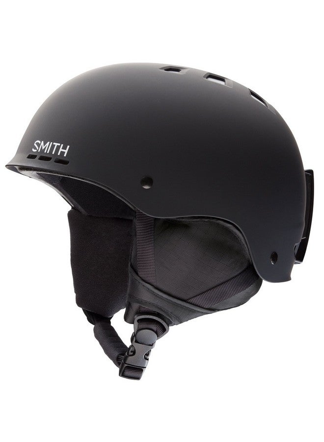 SMITH Unisex Adult Holt Snow Sport Helmet Matte Black Large - Image 1
