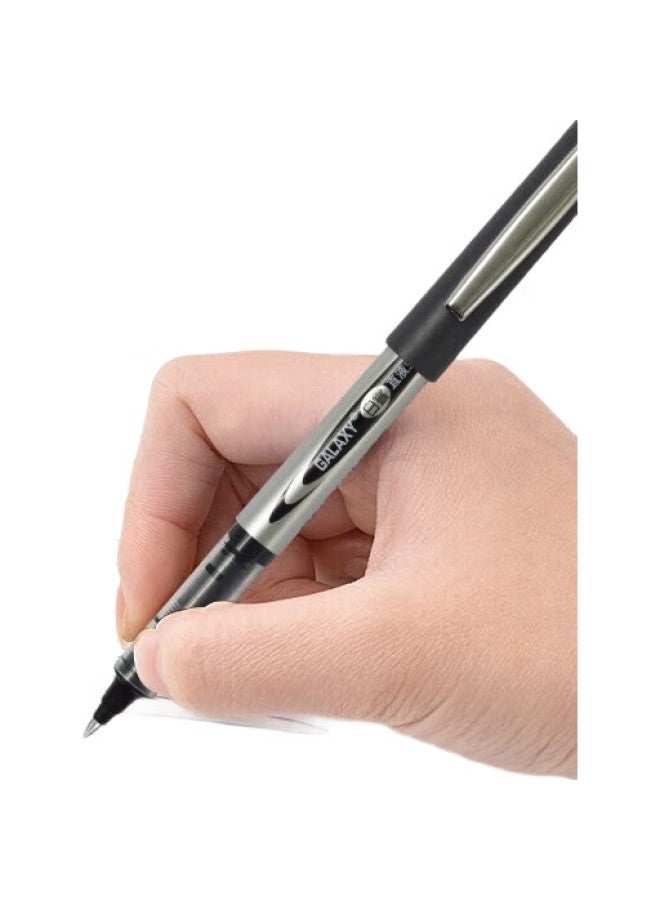 Snowhite Pvr-155 Rollerball Pen, Bullet-Shaped, For Students And Office Use, Exam-Specific Pen, 0.5Mm, Ink Blue, 12 Pens/Box - Image 2